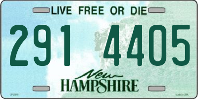NH license plate 2914405