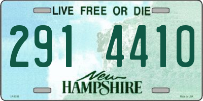 NH license plate 2914410
