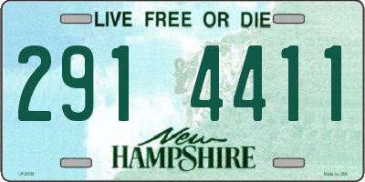 NH license plate 2914411