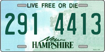 NH license plate 2914413