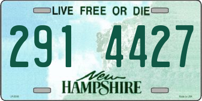 NH license plate 2914427