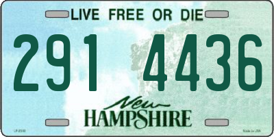 NH license plate 2914436