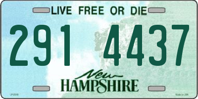 NH license plate 2914437