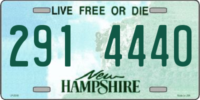 NH license plate 2914440