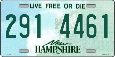 NH license plate 2914461