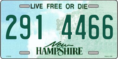 NH license plate 2914466
