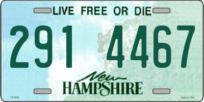 NH license plate 2914467
