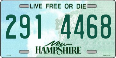 NH license plate 2914468