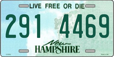 NH license plate 2914469