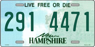 NH license plate 2914471