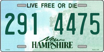 NH license plate 2914475