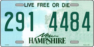 NH license plate 2914484