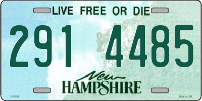 NH license plate 2914485
