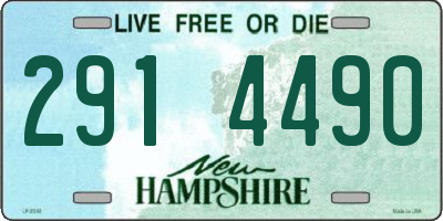 NH license plate 2914490