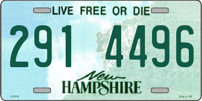NH license plate 2914496
