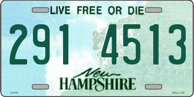 NH license plate 2914513