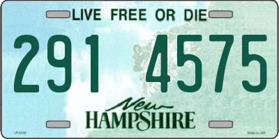 NH license plate 2914575