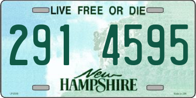 NH license plate 2914595
