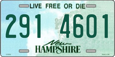 NH license plate 2914601