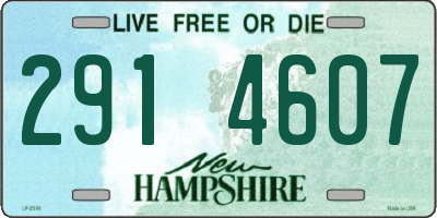 NH license plate 2914607