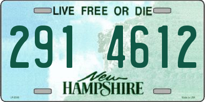 NH license plate 2914612