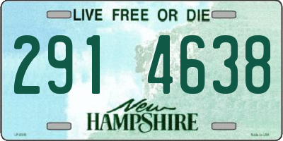 NH license plate 2914638