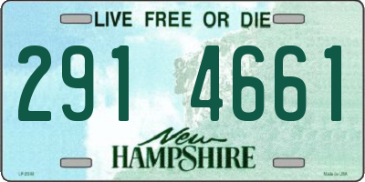 NH license plate 2914661