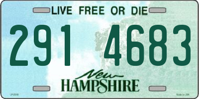NH license plate 2914683
