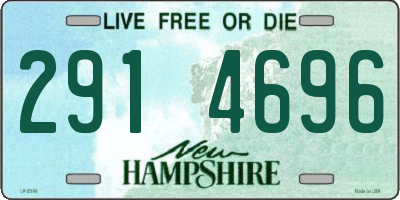 NH license plate 2914696