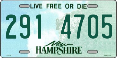 NH license plate 2914705