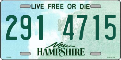 NH license plate 2914715
