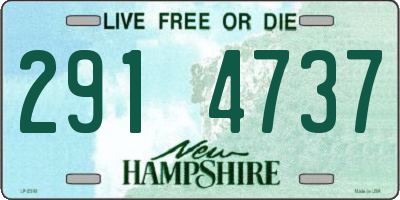 NH license plate 2914737
