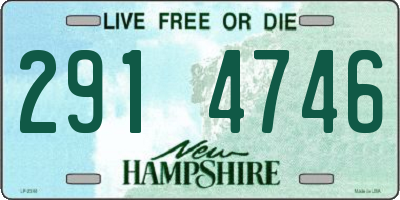 NH license plate 2914746