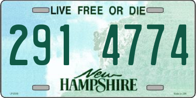 NH license plate 2914774