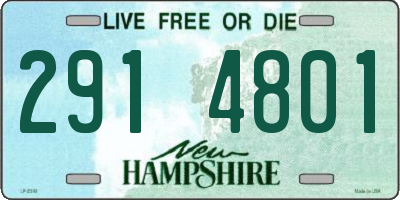 NH license plate 2914801