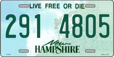 NH license plate 2914805