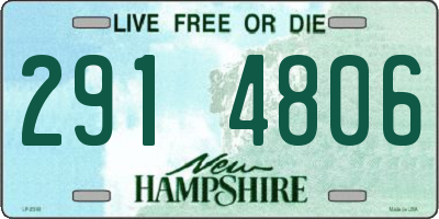 NH license plate 2914806