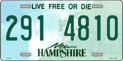 NH license plate 2914810
