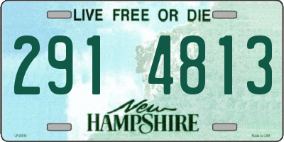 NH license plate 2914813