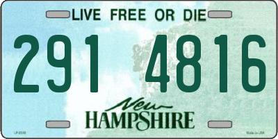 NH license plate 2914816