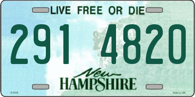 NH license plate 2914820