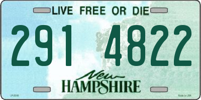 NH license plate 2914822