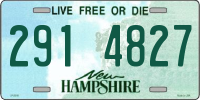 NH license plate 2914827