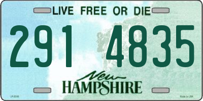 NH license plate 2914835