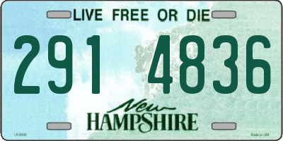 NH license plate 2914836