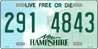 NH license plate 2914843