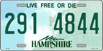 NH license plate 2914844
