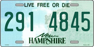 NH license plate 2914845