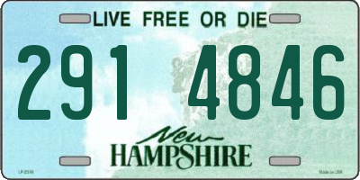 NH license plate 2914846