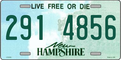 NH license plate 2914856